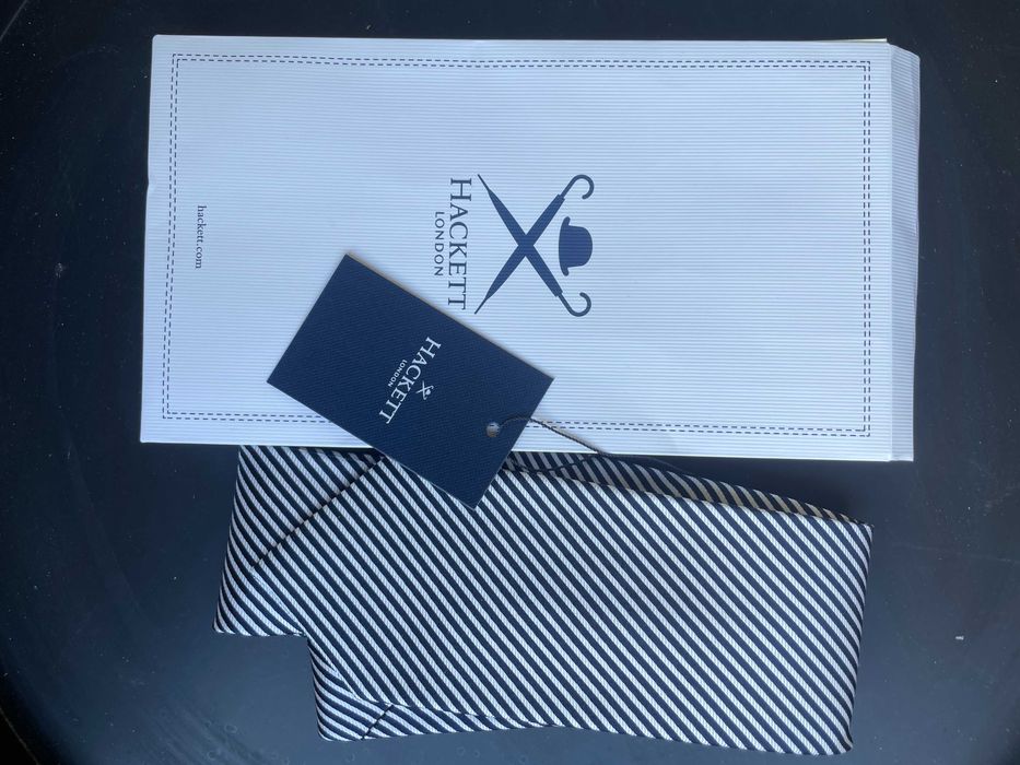 GRAVATA HACKET - CLÁSSICA NOVA / EMBALADA / COM ETIQUETA