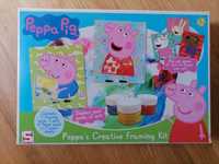 Kreatywny zestaw do malowania palcami farbkami Świnka Peppa Peppa Pig