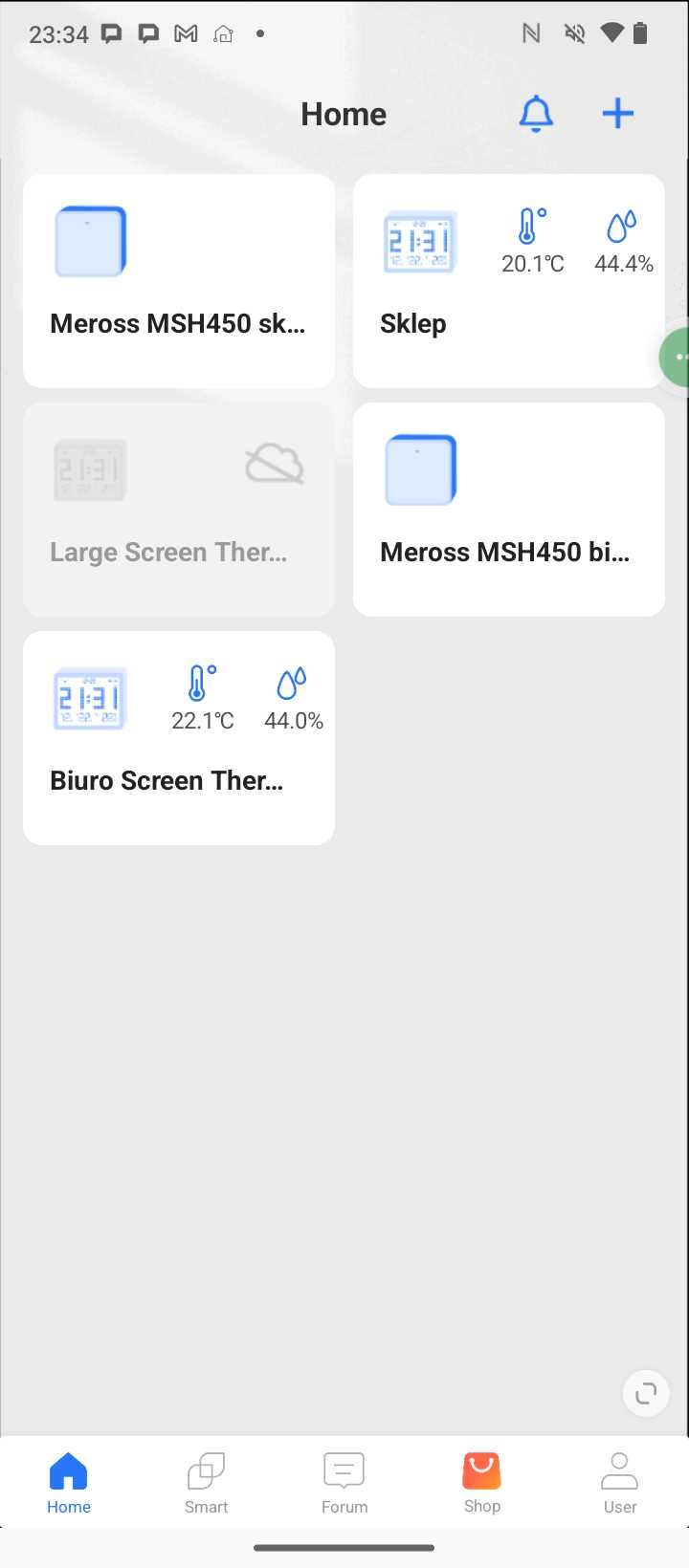 Meross Smart Hub MSH450 WiFi/Matter