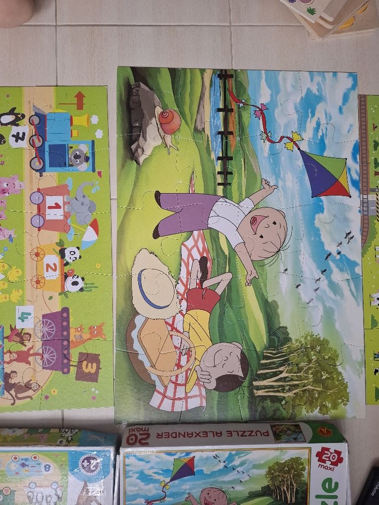 Puzzle dla dzieci 2+