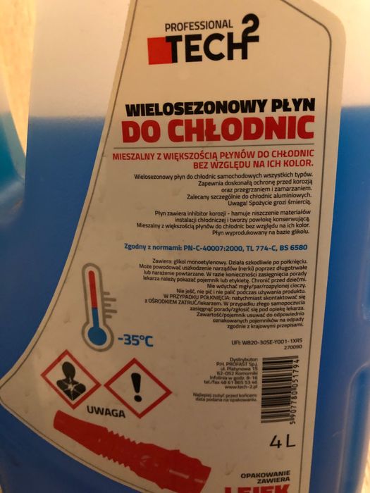 Środki preparaty do mycia i pielęgnacji auta - zestaw