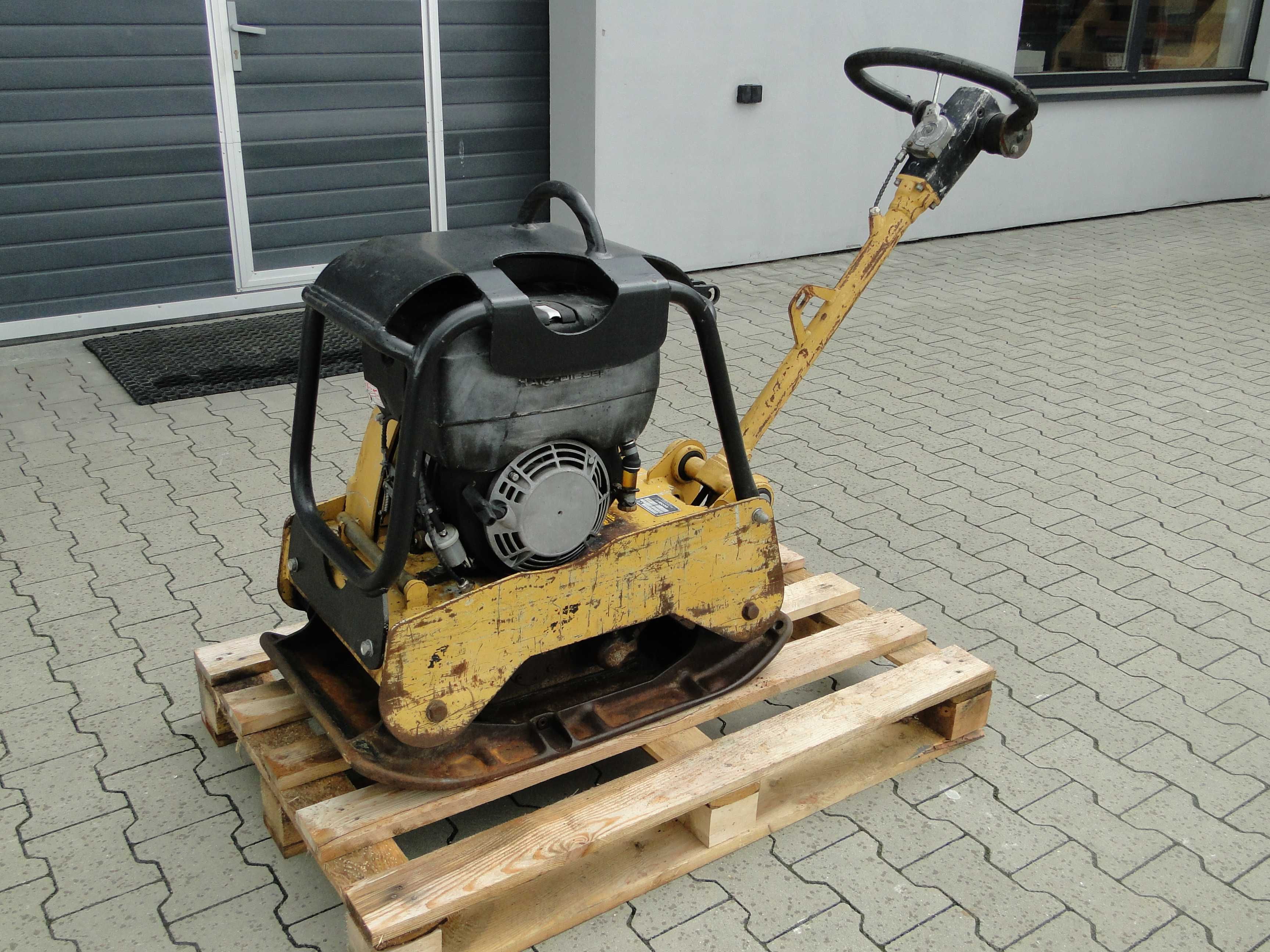 Zagęszczarka gruntu WEBER CR4 HATZ 250kg WACKER BOMAG REWERS Germany