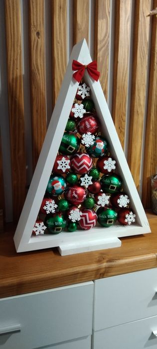 Дерев’яна ялинка ручної роботи 75 см – стильна екоальтернатива