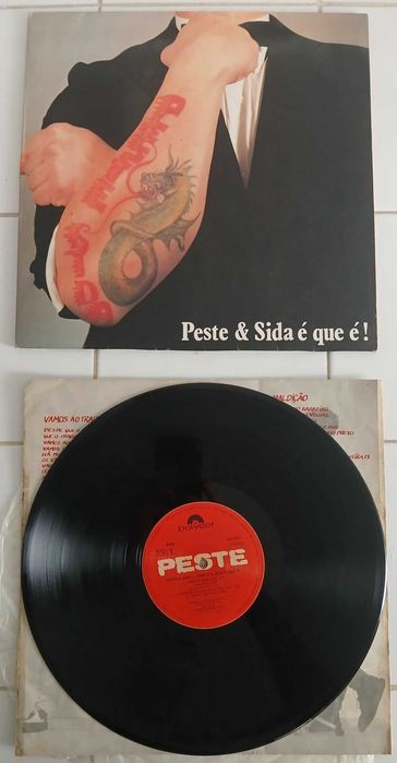Peste & Sida - Peste & Sida É Que É! (Vinyl. - edição original)