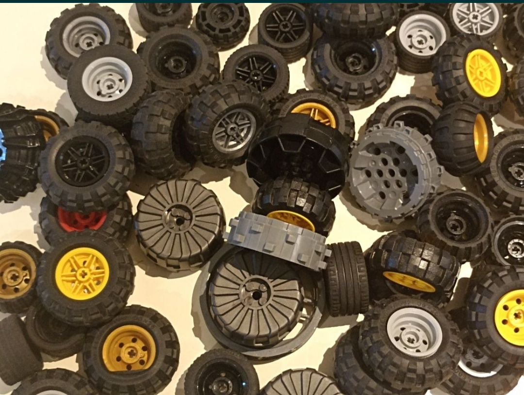 LEGO Technic mix duże koła kółka 0,5kg