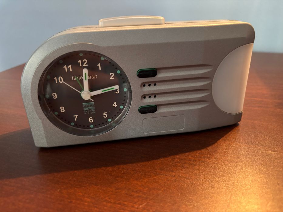 Budzik Humantechnik dźwięk i LED