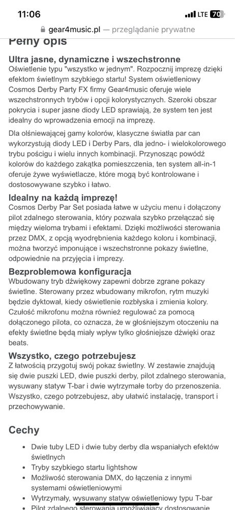 Oświetlenie sceniczne