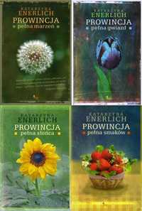 Katarzyna Enerlich 4 książki z cyklu : Prowincja pełna...