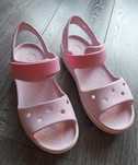 Sandałki dziewczęce Crocs Crocband rozm. J3 (34-35)
