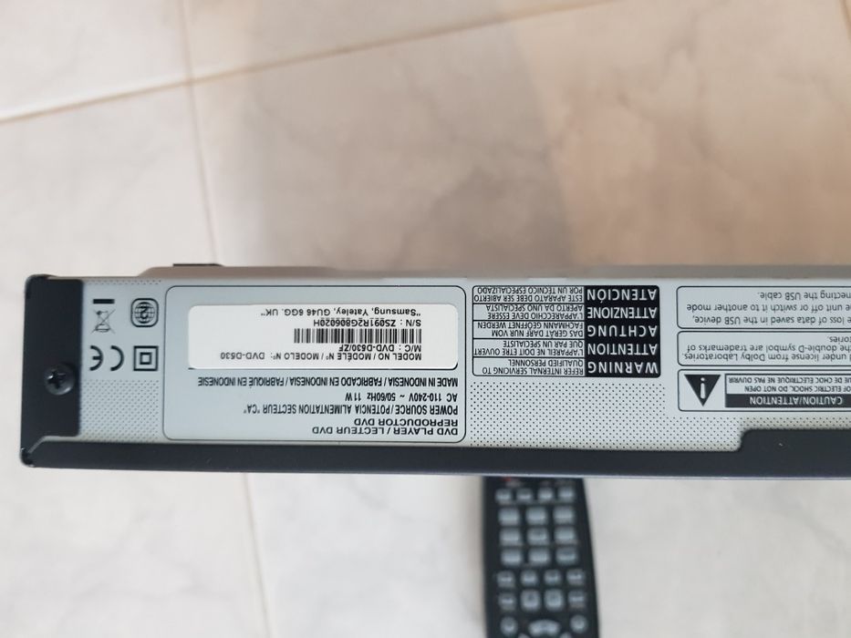 DVD Samsung novo
