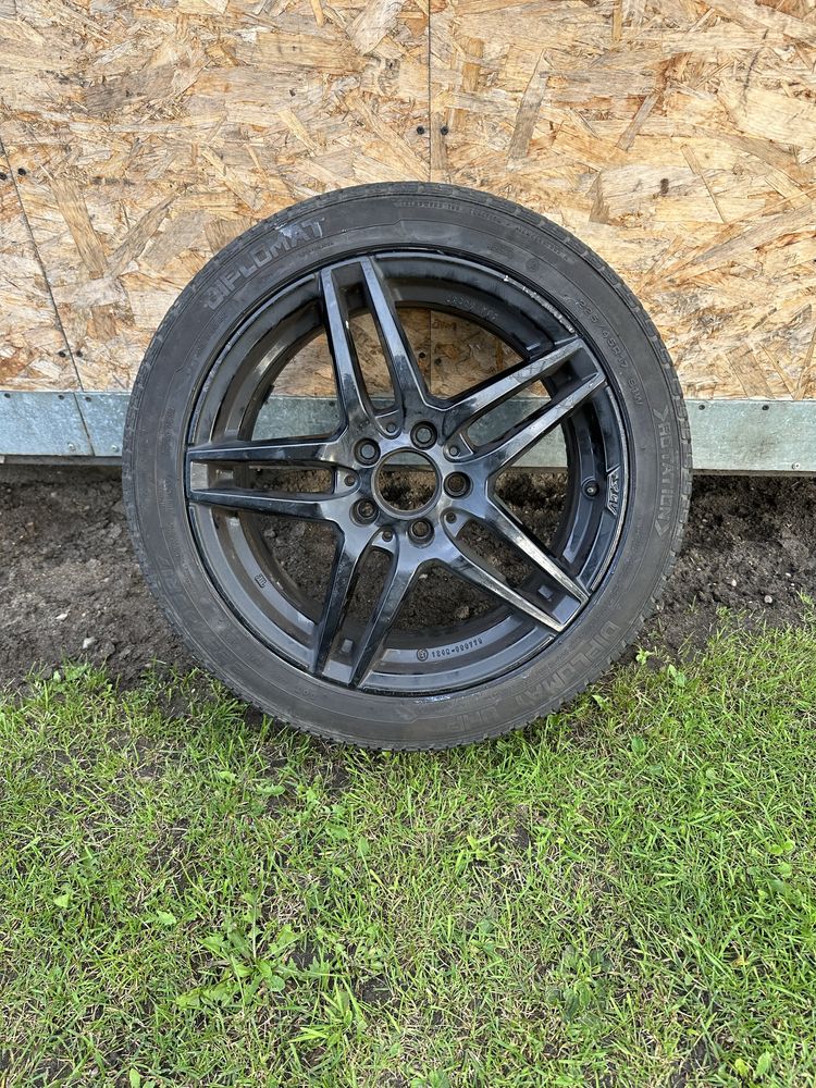 Felgi 17stki 5x112 letnie opony