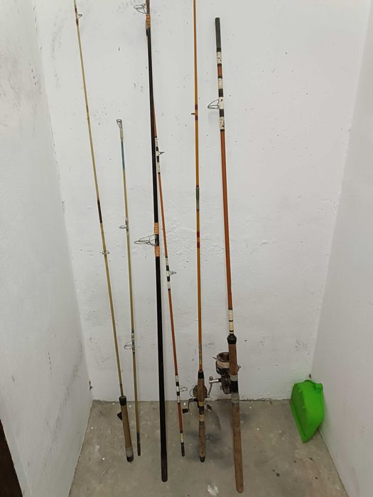canas de pesca conjunto