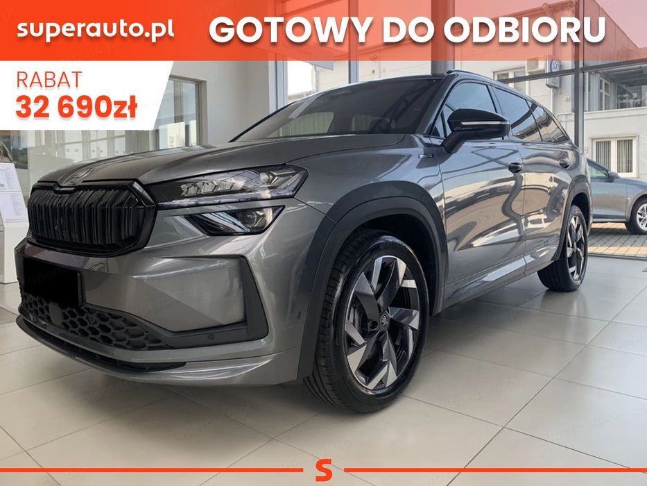 Skoda Kodiaq Sportline 2.0 TDI 193KM 4x4 DSG • Hak holowniczy • Canton • Matrix •