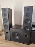Zestaw 2.1 2x STX graviton300+sub. STX S-250n+harman/kardon hk 3480