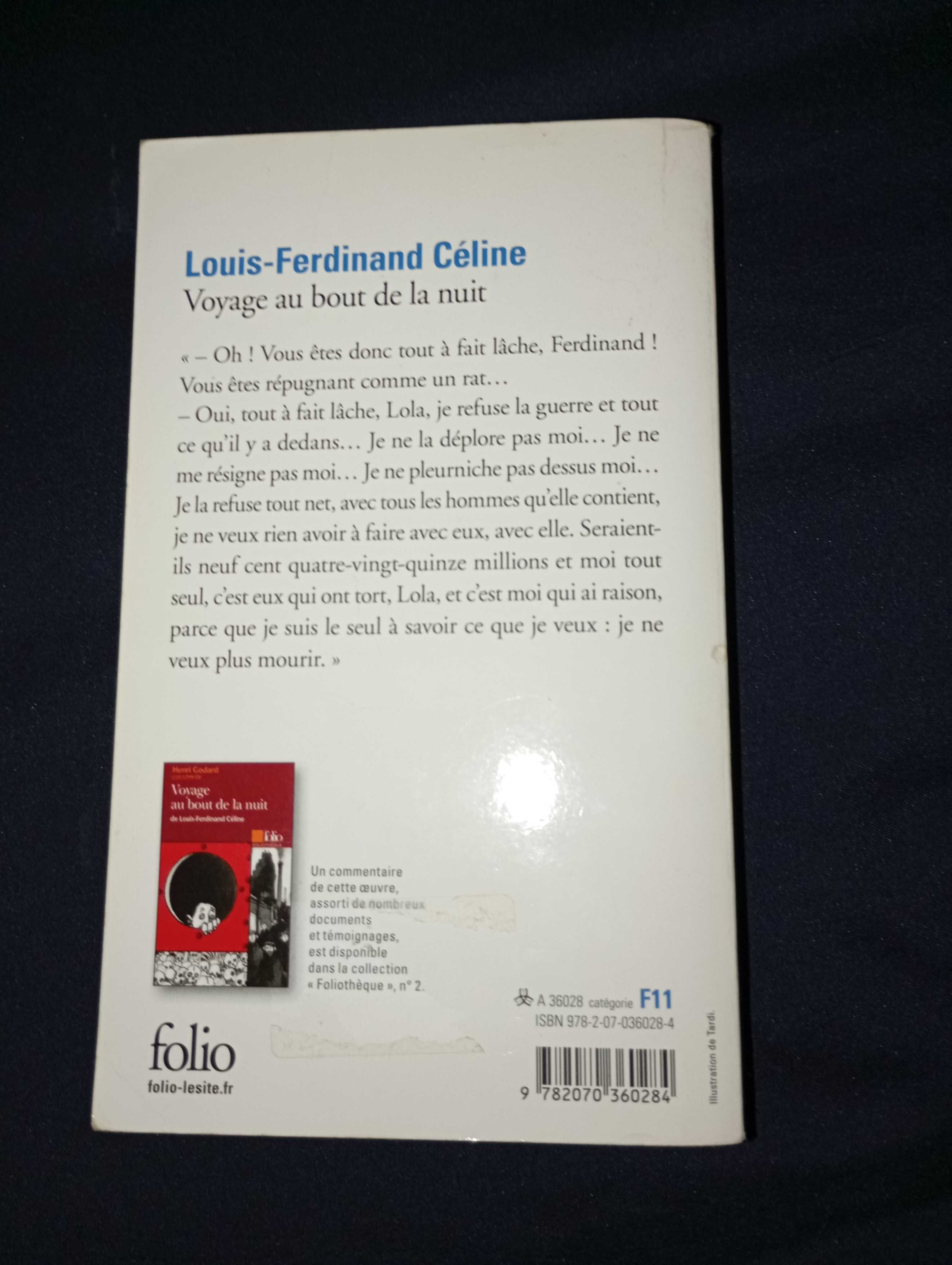 Voyage au bout de la nuit - Céline