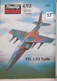 Mały Modelarz 4/1993 Samolot szkolno-bojowy PZL I-22 Iryda