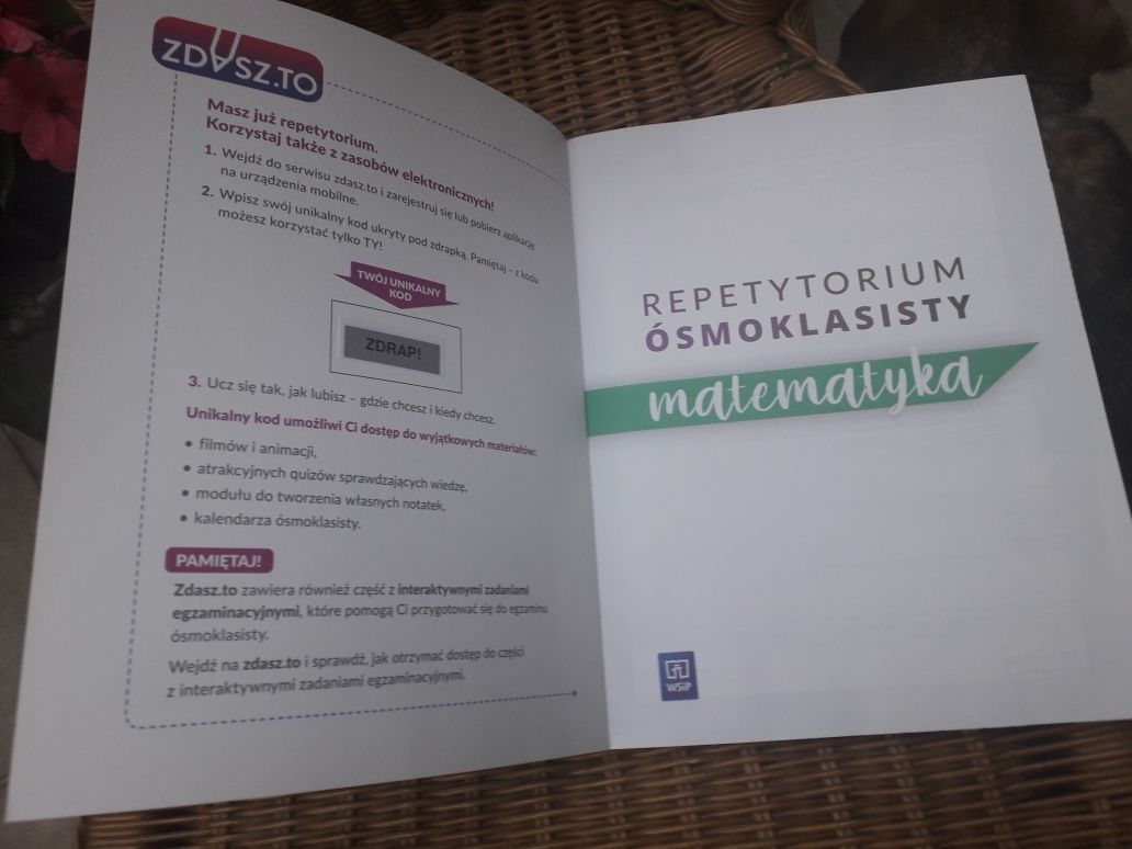 Repetytorium osmoklasisty matematyka  egzamin