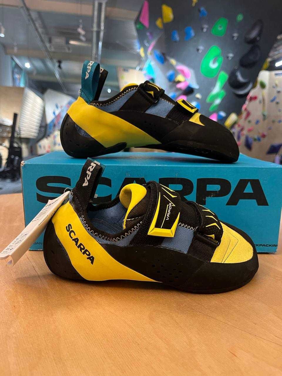 Скельники SCARPA Vapor V Ocean/Yellow