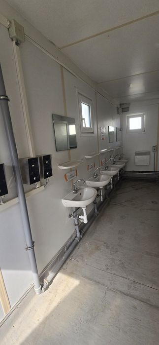 Kontener Sanitarny Prysznicowy Umywalnia Prysznice