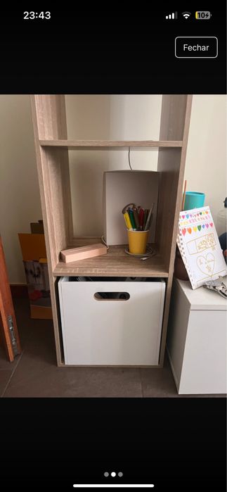 Movel com prateleiras para arrumação/decoração