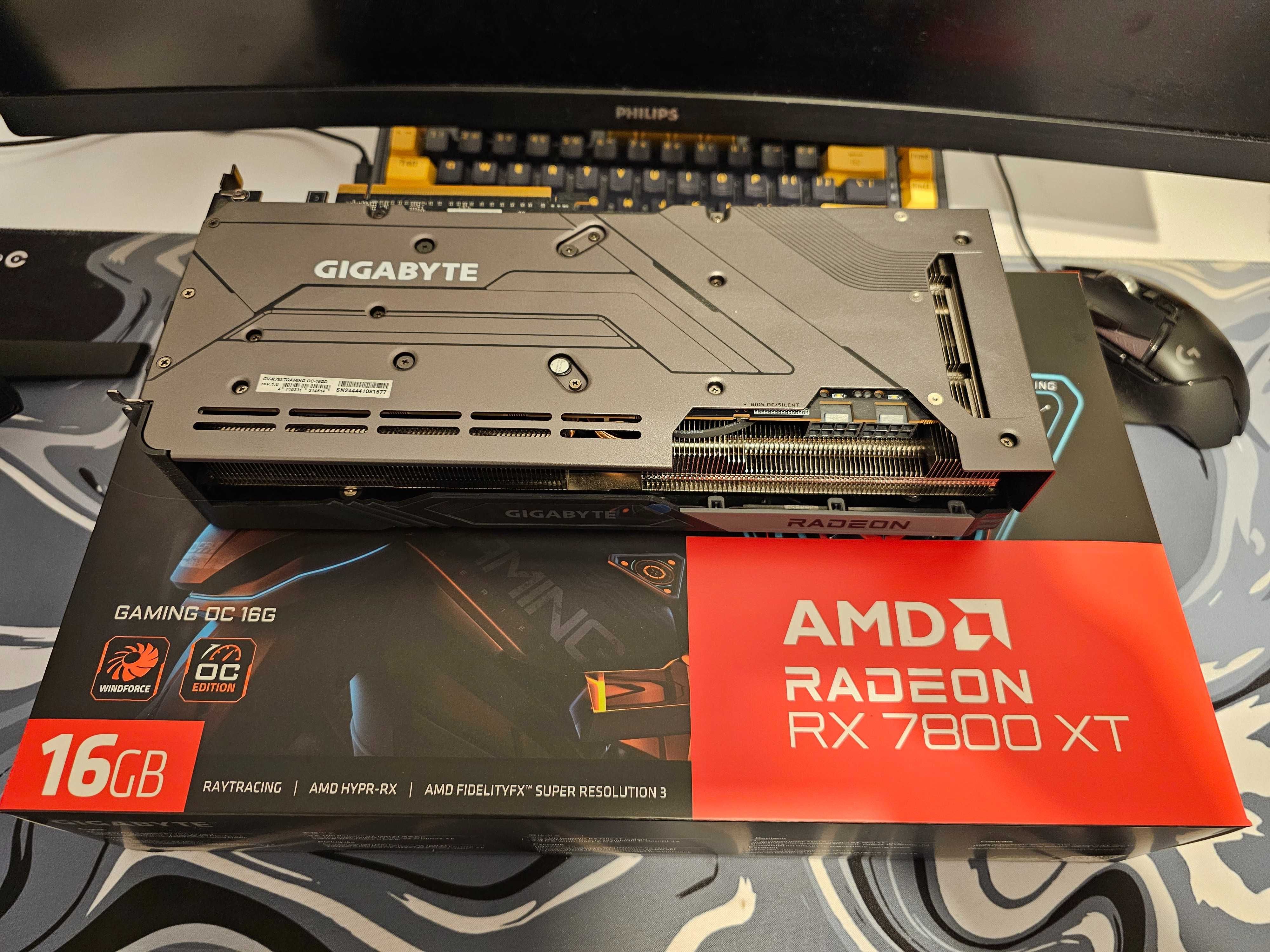 Gigabyte Radeon RX 7800 XT Gaming OC 16 GB GDDR6