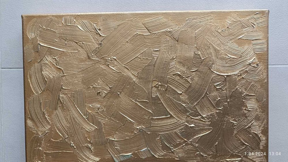 Obraz 4 częściowy malowany na płótnie