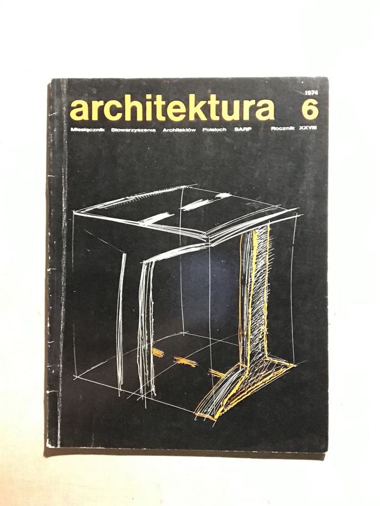 Architektura miesięcznik SARP 1974 i 1975 rok