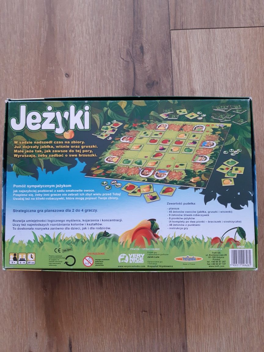 Gra Jeżyki Trefl