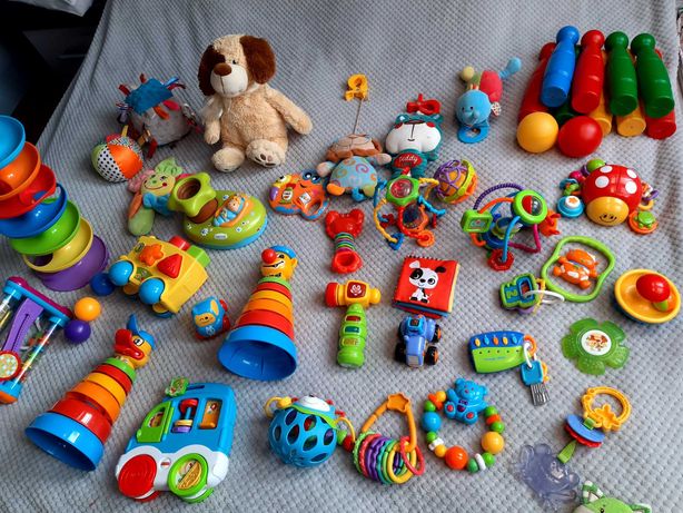 Zabawki zestaw 0-2 lat