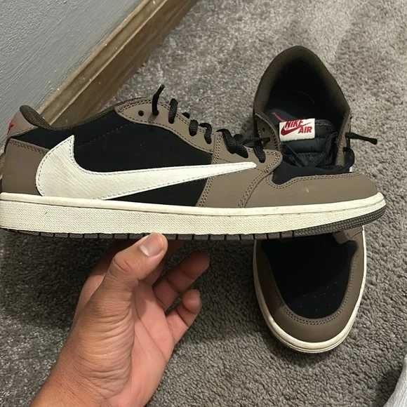 Nike Air Jordan 1 Retro Low OG SP Travis Scott Mocha Eu 42