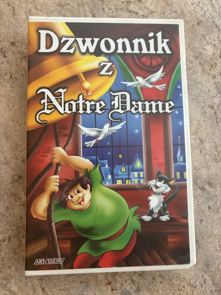 Kaseta VHS Dzwonnik z Notre Dame