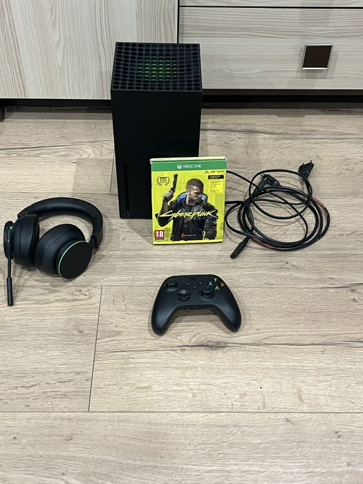 Okazja! Xbox series x + słuchawki i gra
