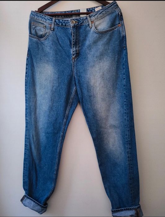 H&M jeansy oversize L/XL typu mom jeans