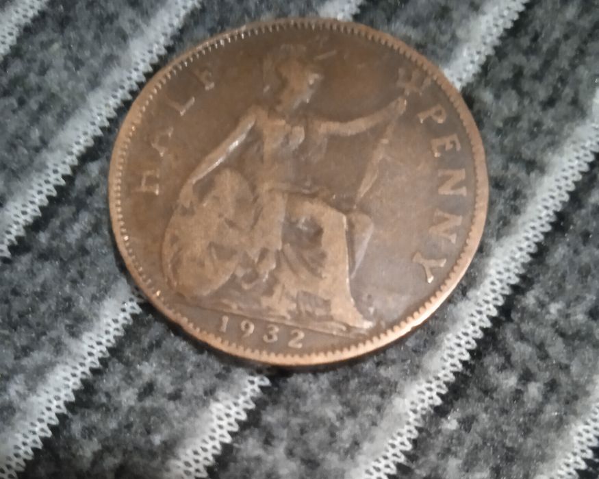 1/2 penny - błąd menniczy