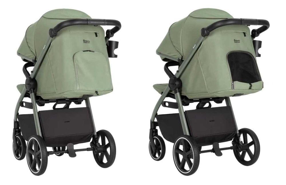 Wózek Spacerowy Terenowy CARRELLO BRAVO SL DELUXE Amortyzacja Do 22kg