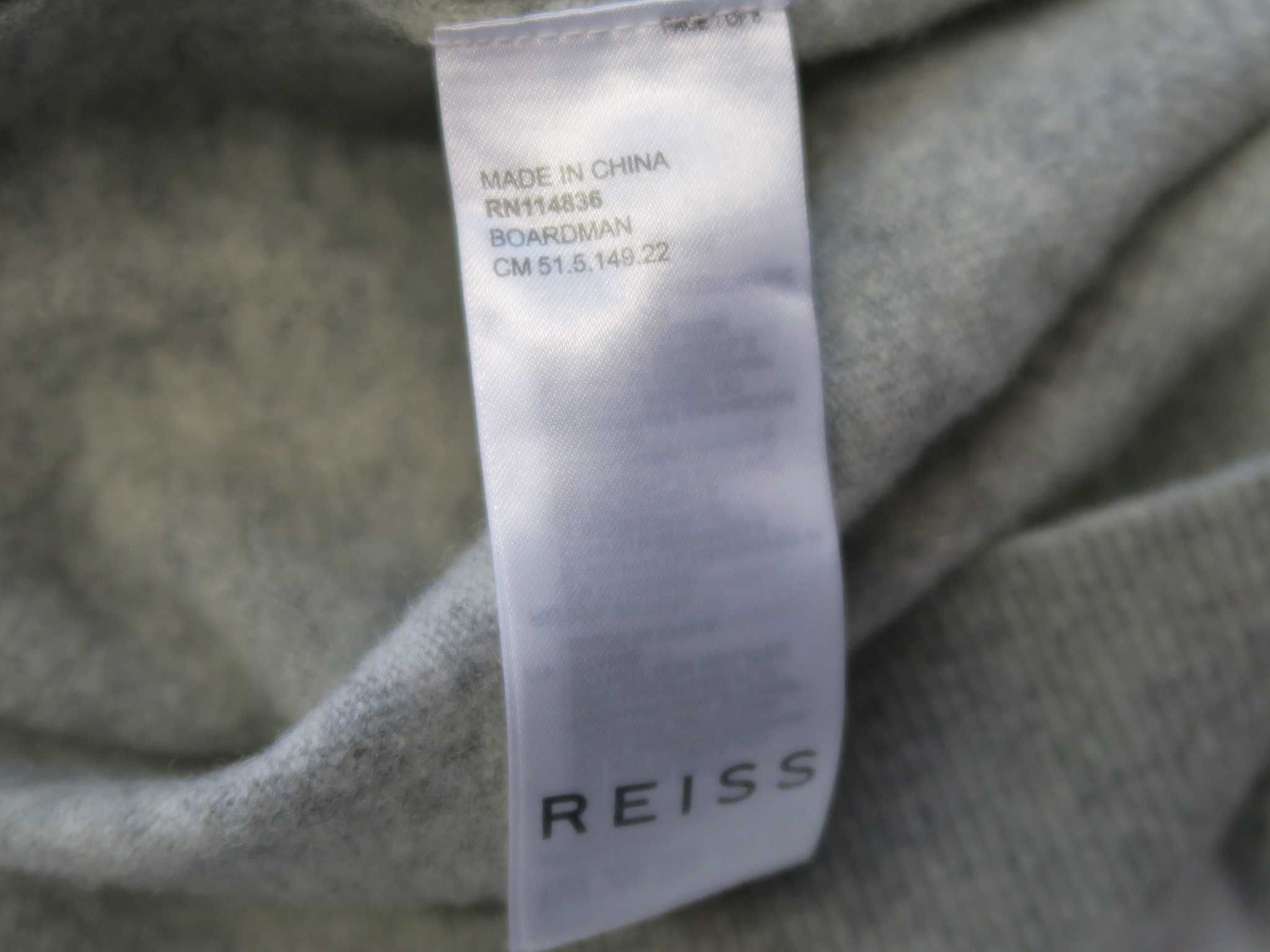 Sweter Reiss kaszmirowy half zip damski M