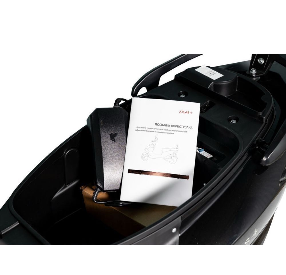 Электроскутер ATLAS Demon Box 1500W Black
