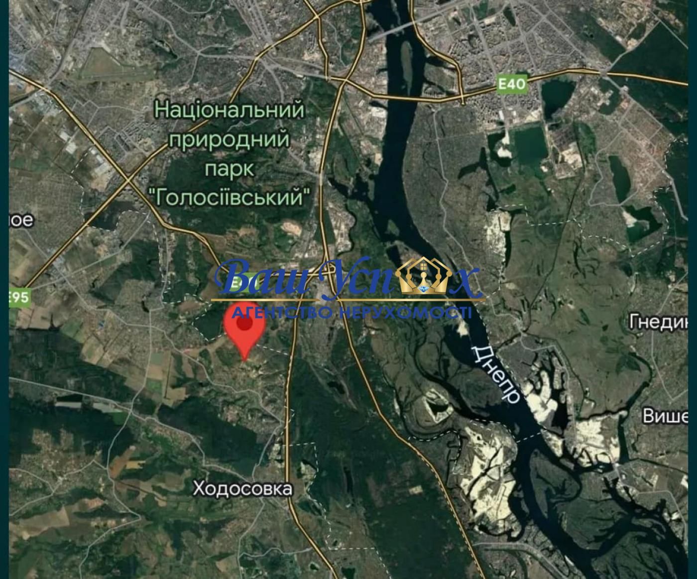 Продаж земли  під  будівництво  на против  Equides Club.