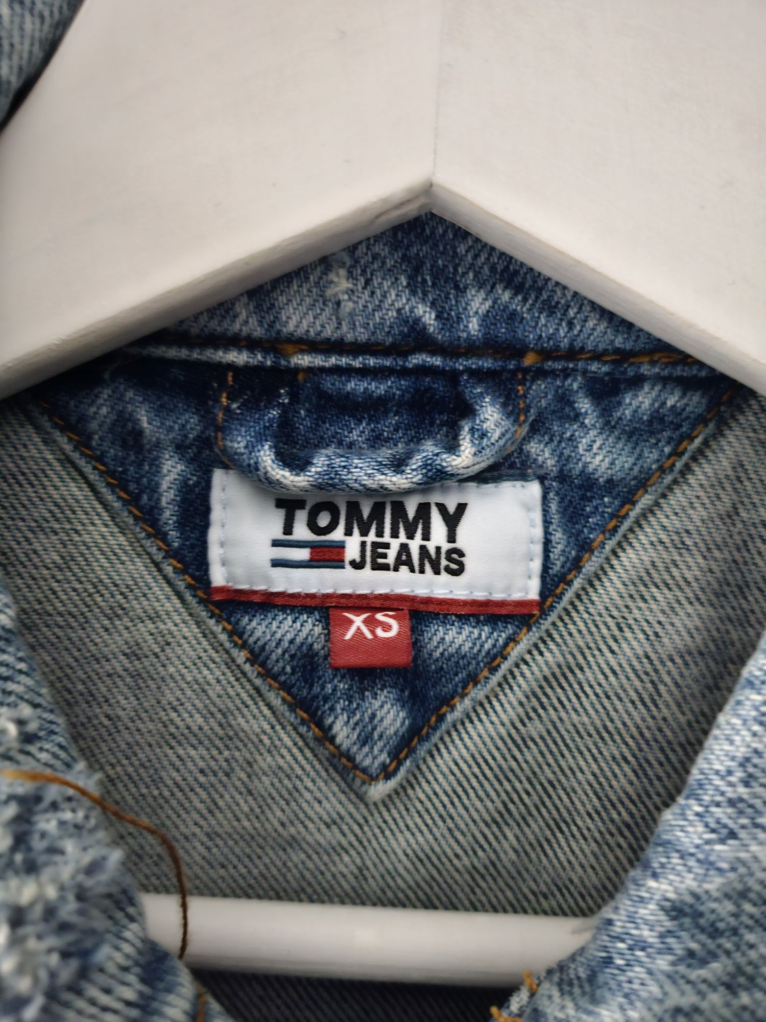 Kurtka jeansowa z Tommy Jeans, rozm. XS