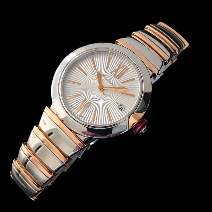 Bulgari Lucea 36mm stal/złoto 18k automatic