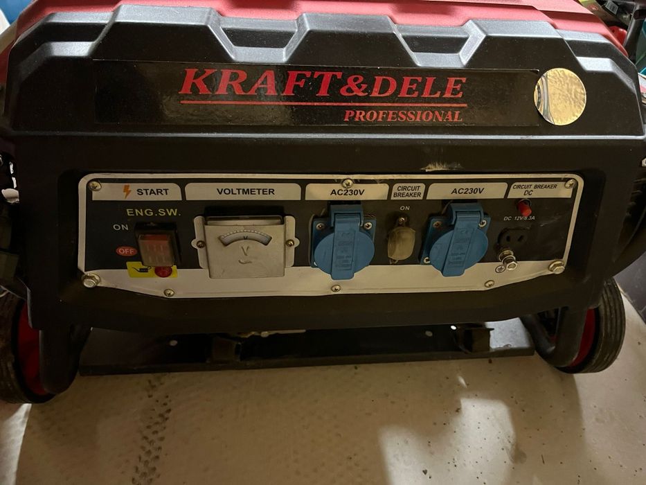 Agregat prądotwórczy 3000 W KD138 KW6500 jednofazowy benzyna