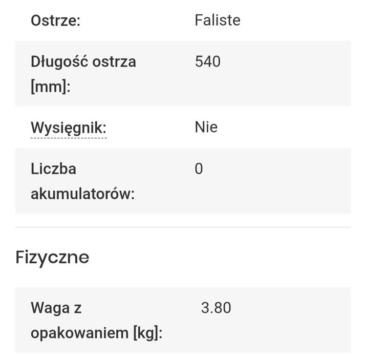 Nożyce do żywopłotu NEO TOOLS 04-627 elektryczne