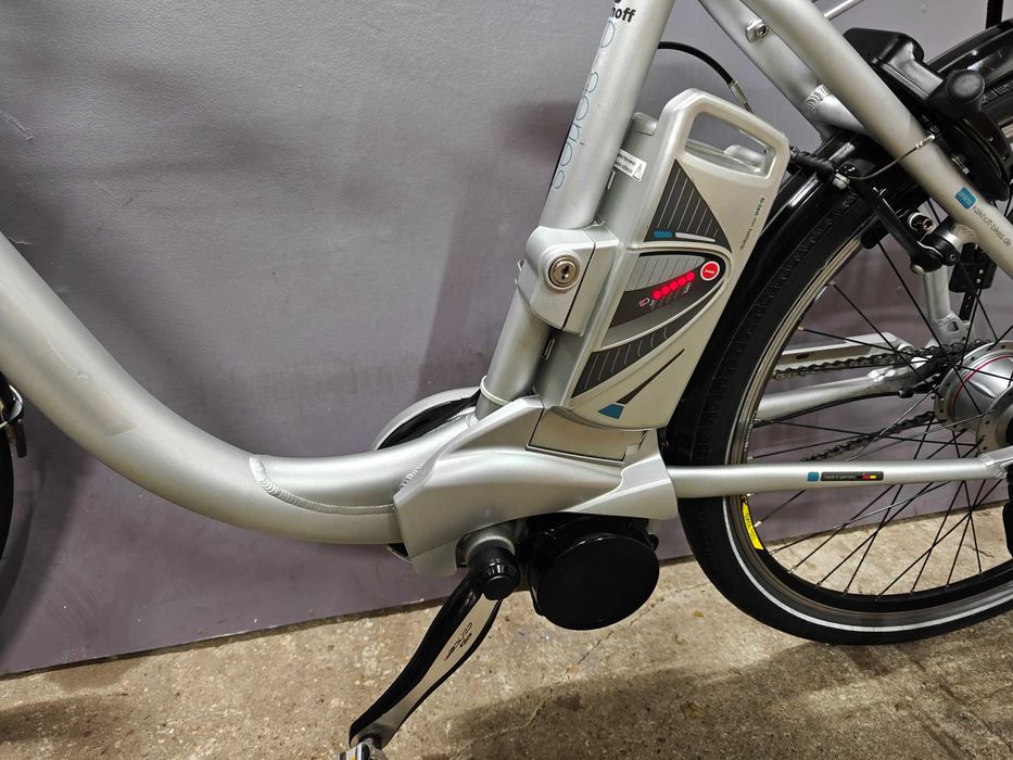 Rower elektryczny KALKHOFF SAHEL Centralny napę IMPULS 10 AH 50 CM 26'