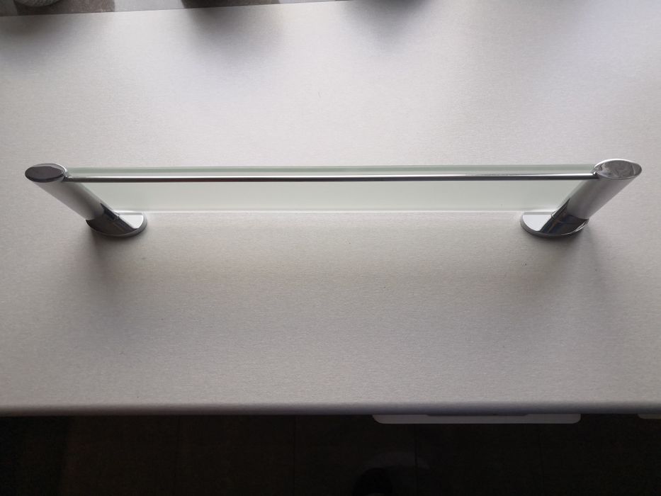 Półka łazienkowa szklana