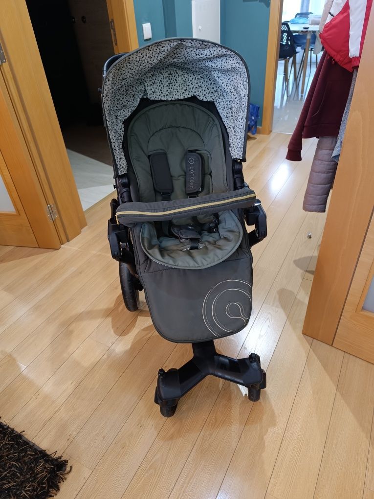 Carrinho Bebé Concord Neo Trio - com ovo + alcofa + isofix