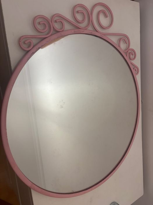 Espelho rosa Ikea