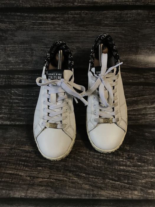 Versace шкіряні чоловічі кросівки оригінал