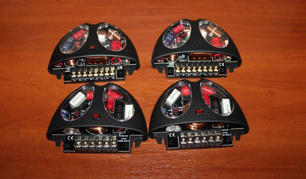 НОВІ оригінальні кросовери MOREL MXR200.3 -2 шт. та MXR300.4 -2 - шт.