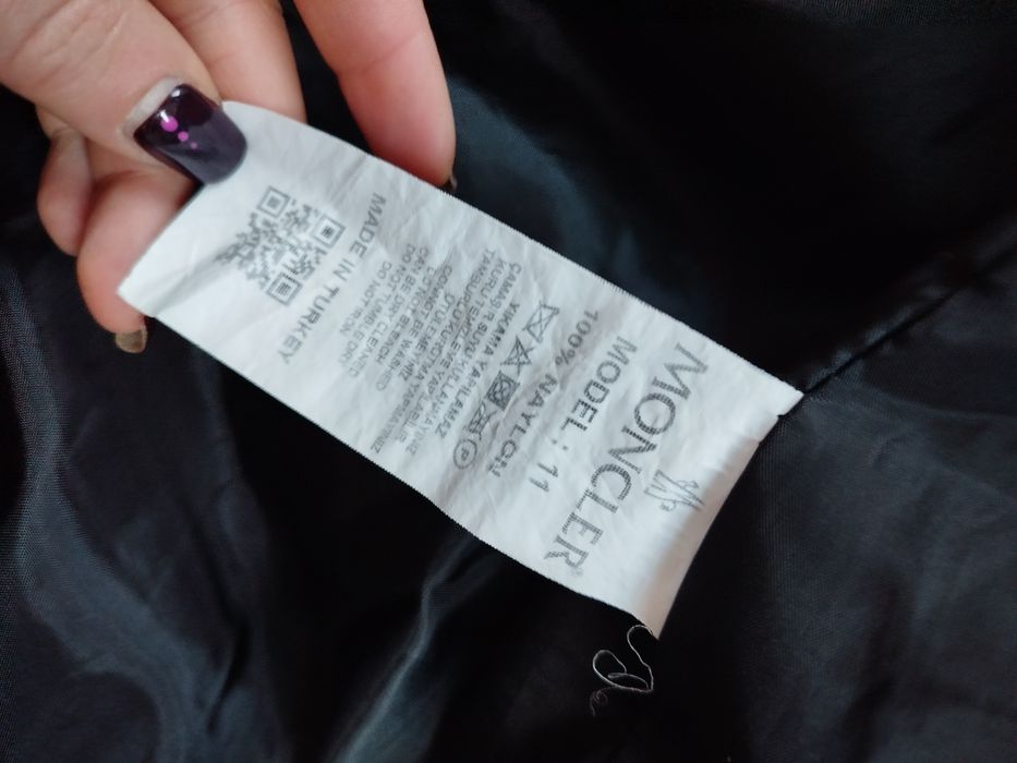 Kurtka Moncler r m model 11 czerwona połysk