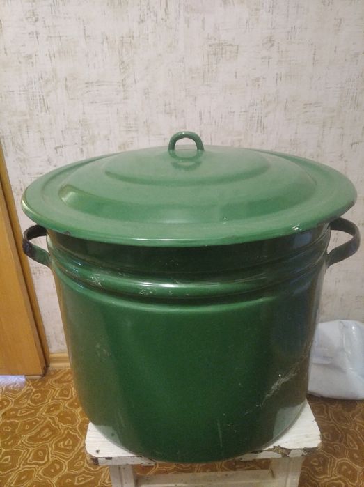 Каструля емаллована 40л